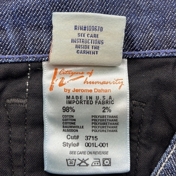 Citizens Of Humanity Kelly #001 Stretch Low Waist Bootcut Size 31 - Picture 12 of 16